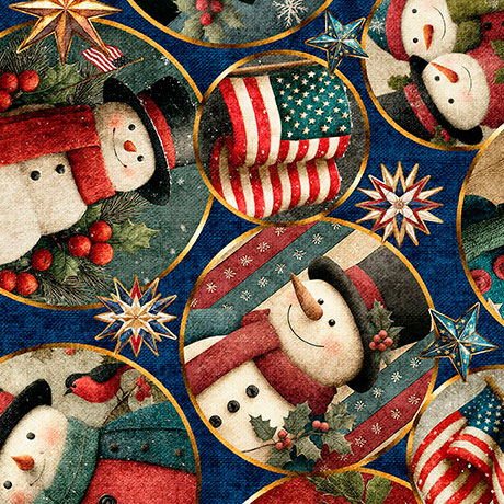 ALL AMERICAN SNOWMAN     